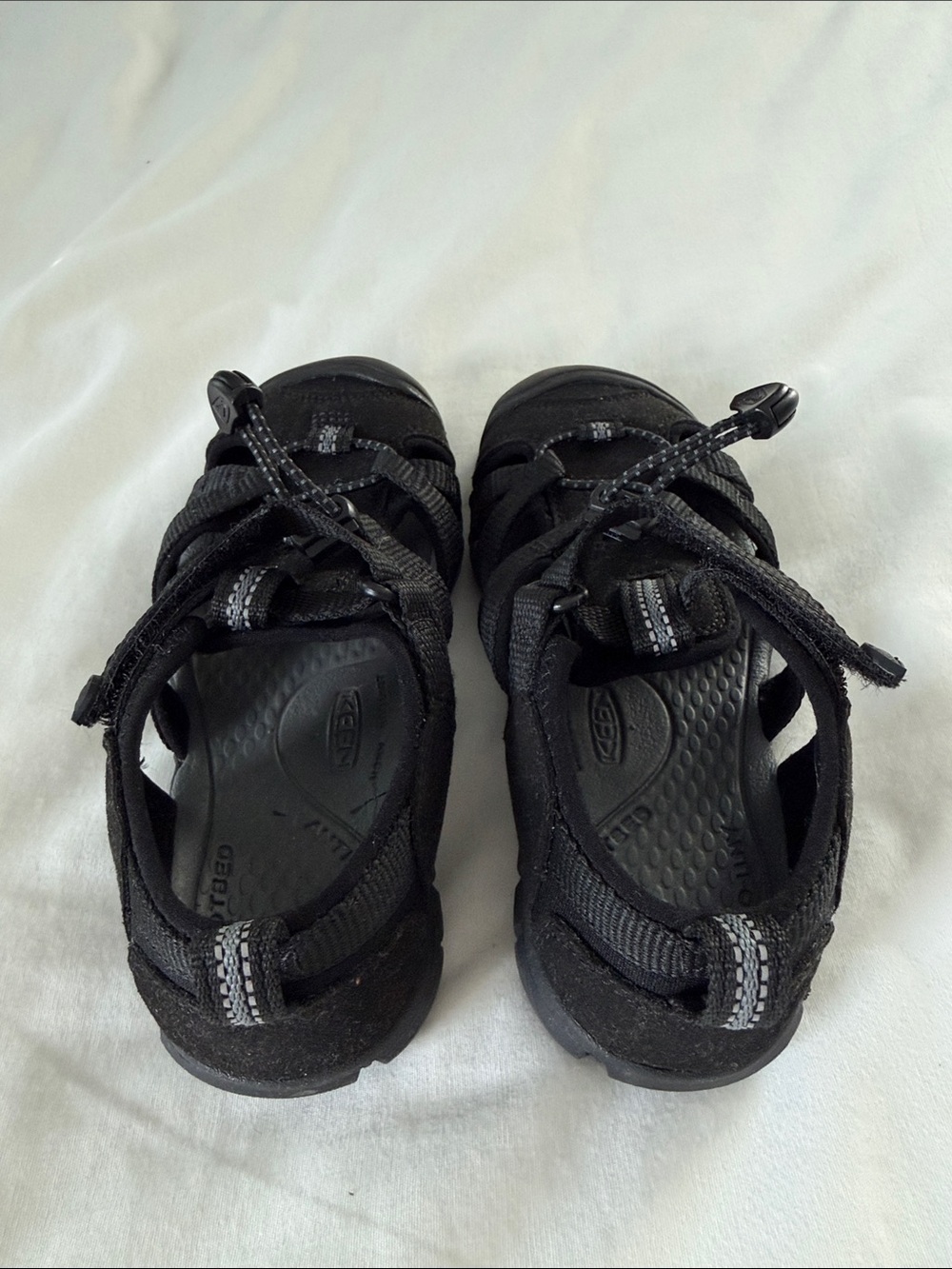 KEEN Newport Outdoor Sandals Black Unisex Size 13 Kids - Picture 3 of 10